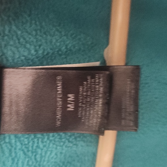 The North Face Womens Turquoise and Dark Blue 3 In 1 Winter Hooded Snow Jacket - Picture 3 of 12